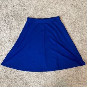 The Limited A-Line Skirt in Royal Blue